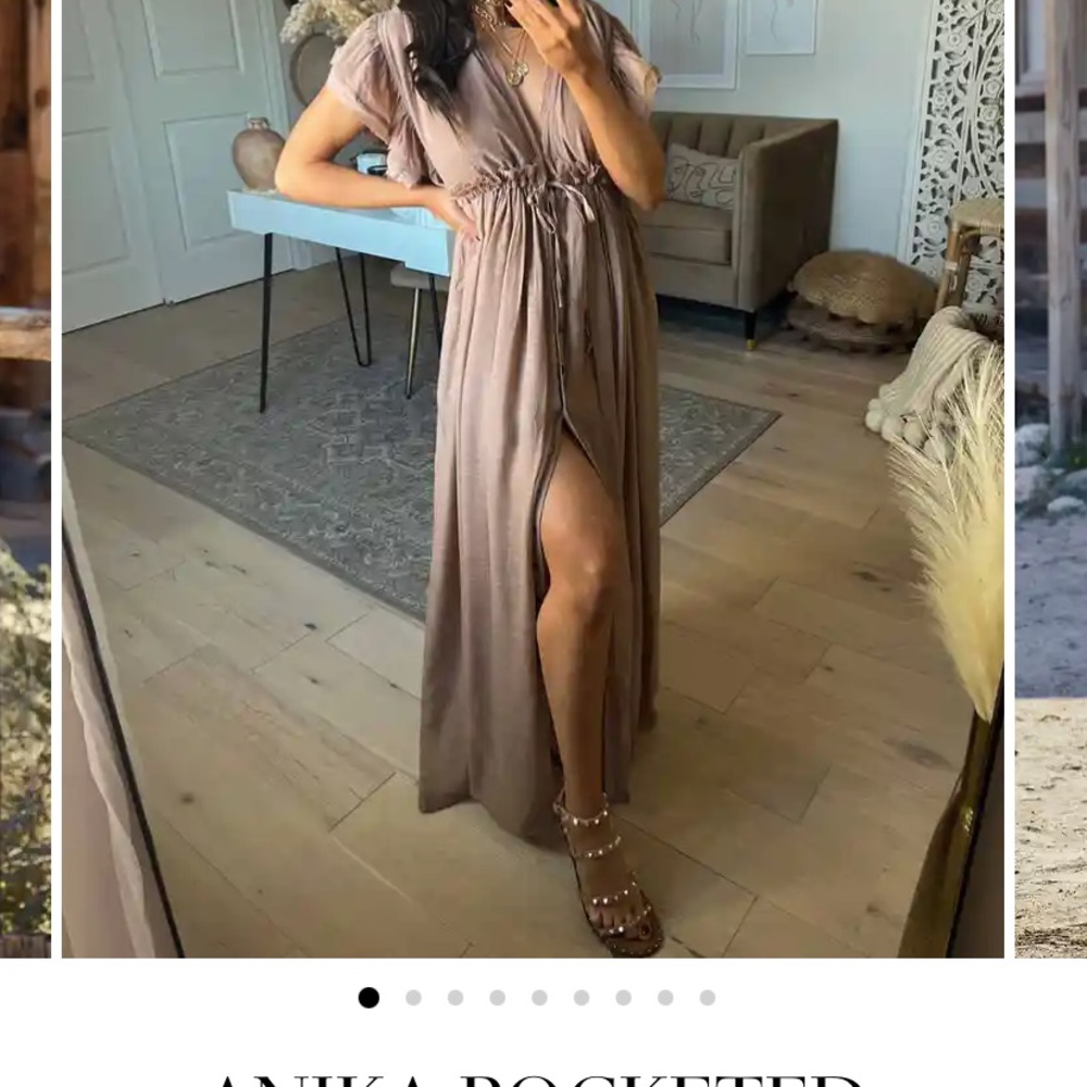 Ruffle Maxi Dress